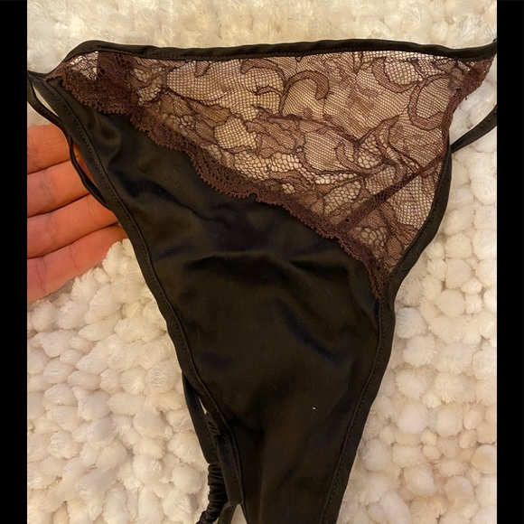 Fleur T beautiful bralette & thong set - Picture 3 of 8